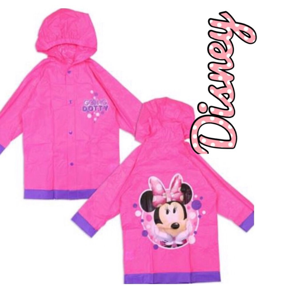 NWT ~ Disney Minnie Mouse Girls Rain Slicker